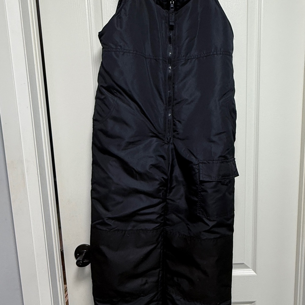Black London Fog Snow Pants Youth 12 New